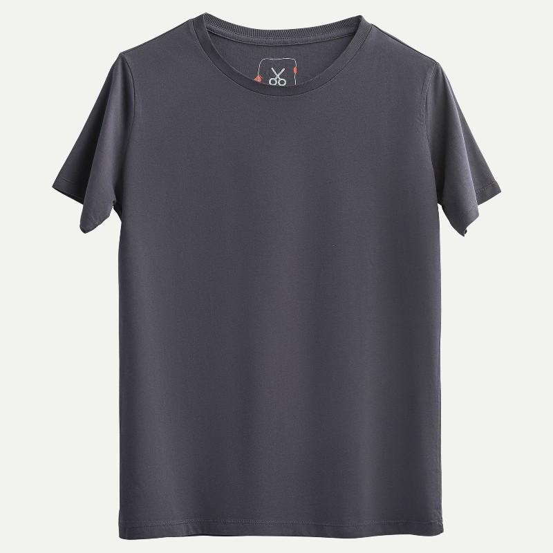 KAFT Mürdüm Kadın Regular Basic Tişört Regular - Plum - 1